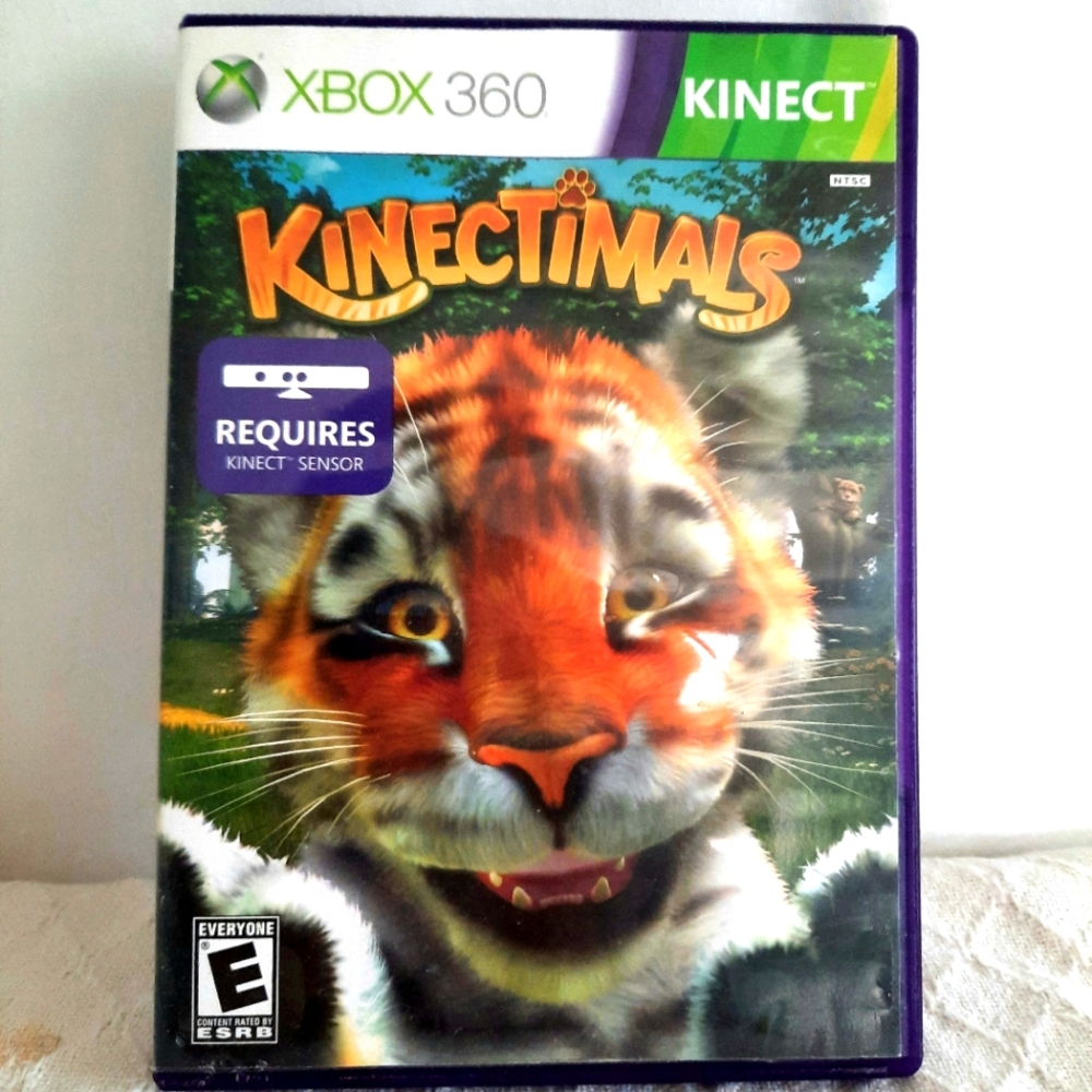 Xbox 360 Kinect Kinectimals Video Game Interactive E Everyone X-box Live No Book